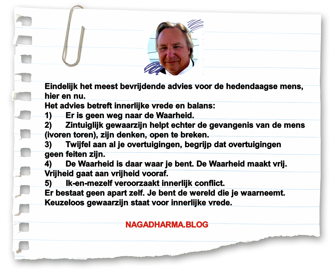Het meest bevrijdende advies